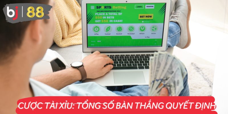 Tham gia cá cược bóng đá với hình thức tài xỉu.